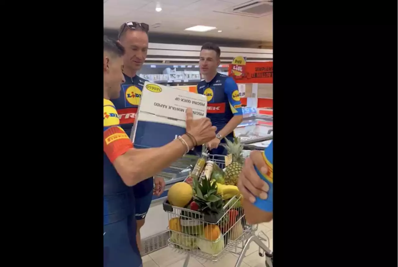 'Those middle aisles just tempt you': Lidl-Trek team goes shopping for fruits — and a swimming pool before Vuelta + more on the live blog