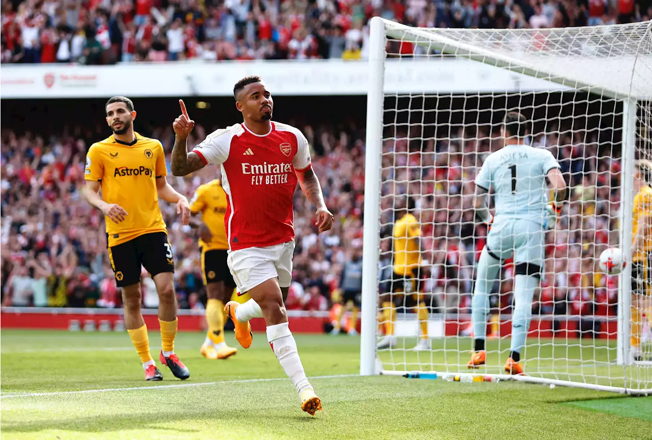 Soccer-Jesus fit to face Fulham, says Arsenal manager