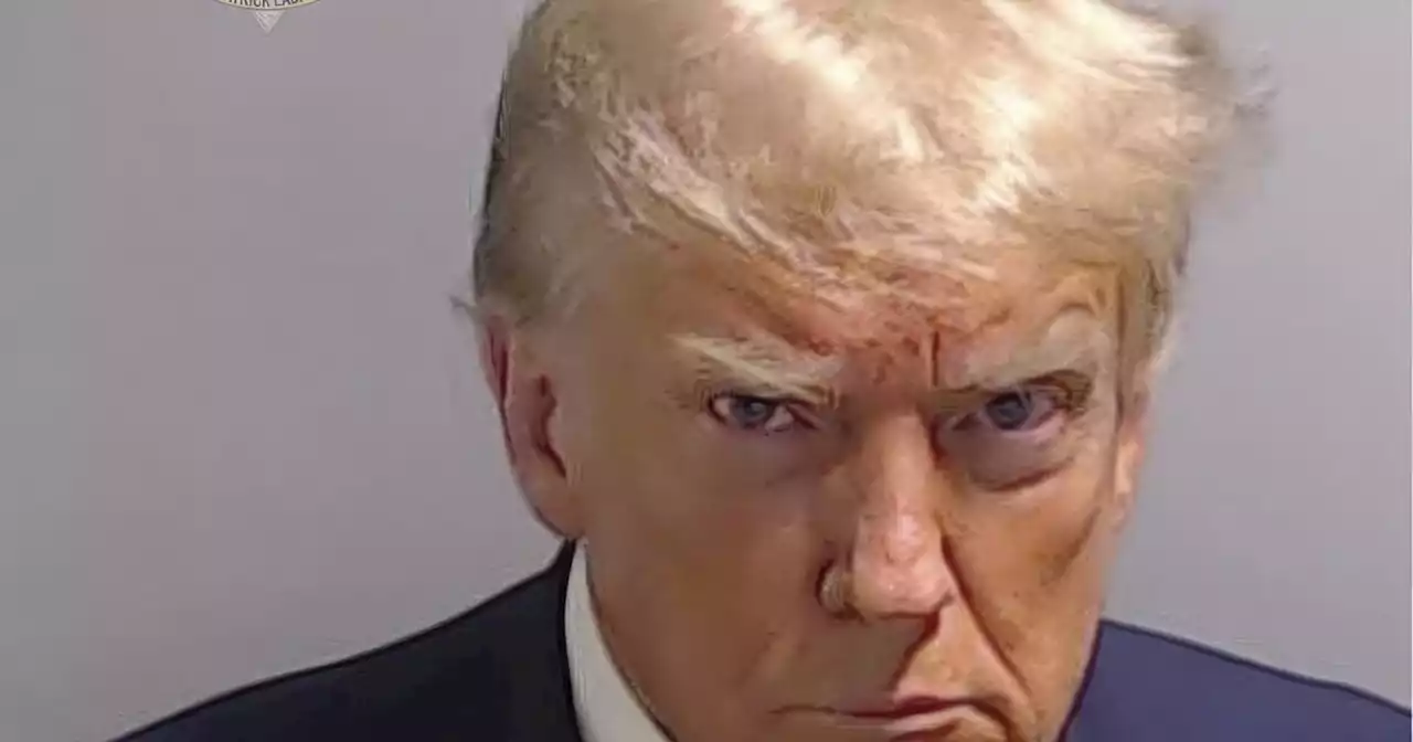 One image, one face, one American moment: The Donald Trump mug shot