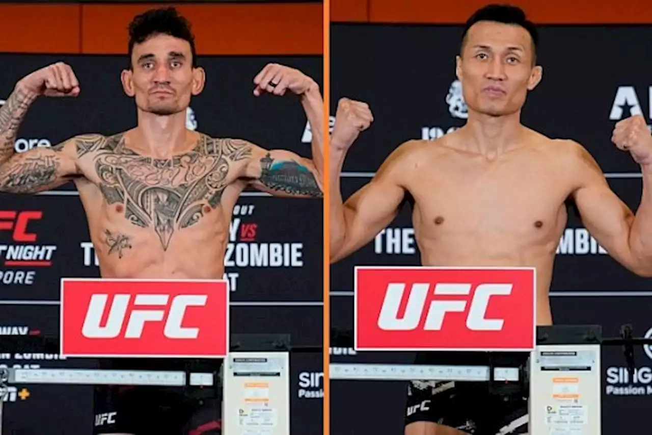 UFC Fight Night 225 Weigh-in Results: All Fighters Make Weight