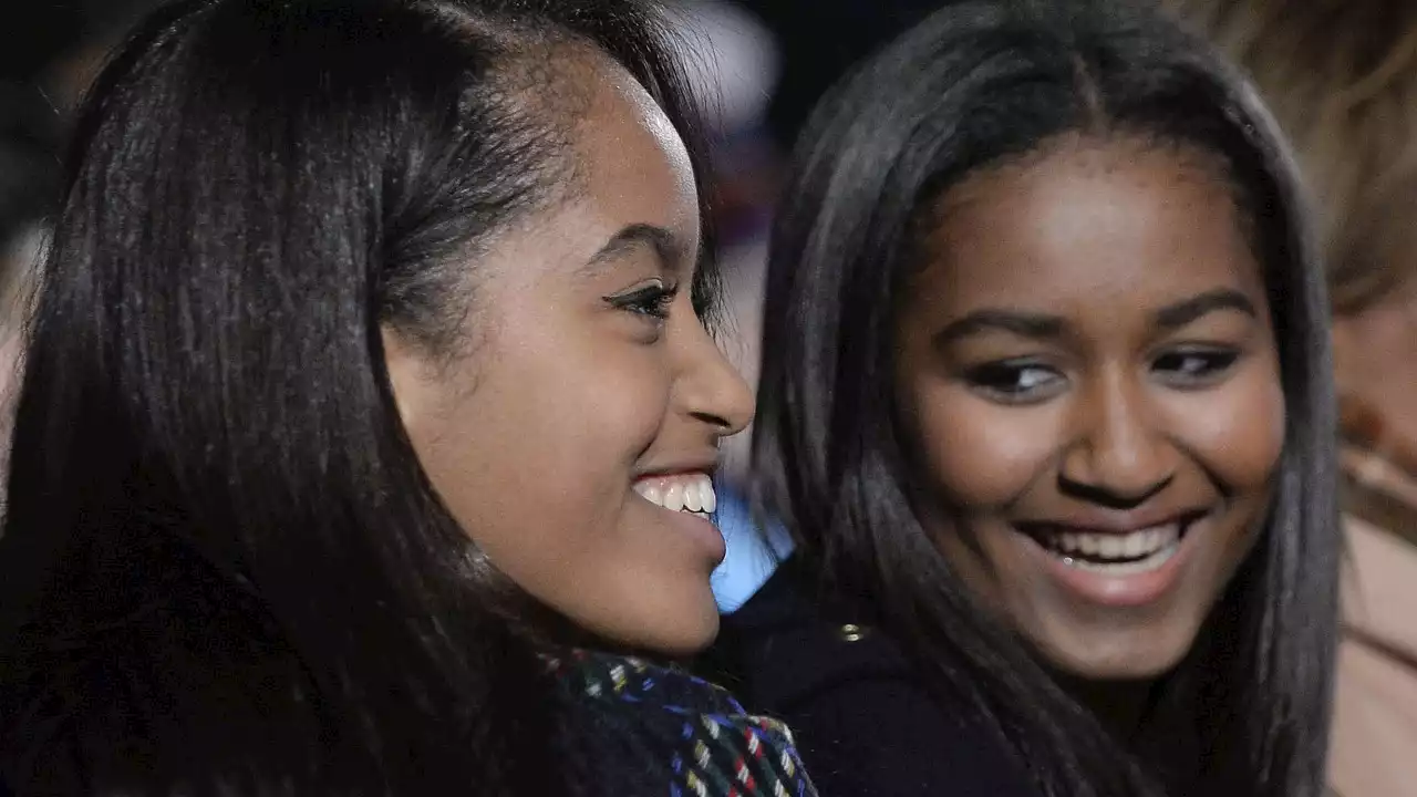 Obama's daughters spotted leaving megastar’s bash