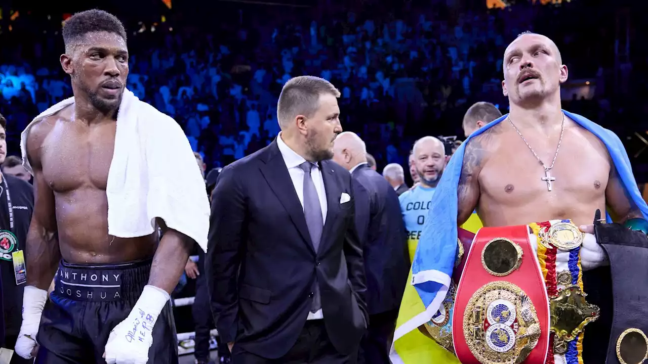 Anthony Joshua on Oleksandr Usyk vs Daniel Dubois: 'Britain could get the heavyweight titles back'