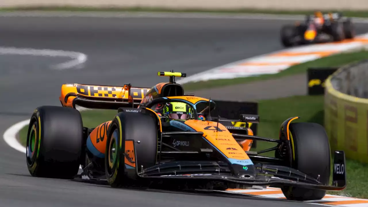 Dutch GP: Lando Norris tops Max Verstappen as Daniel Ricciardo taken to hospital for checks after crash