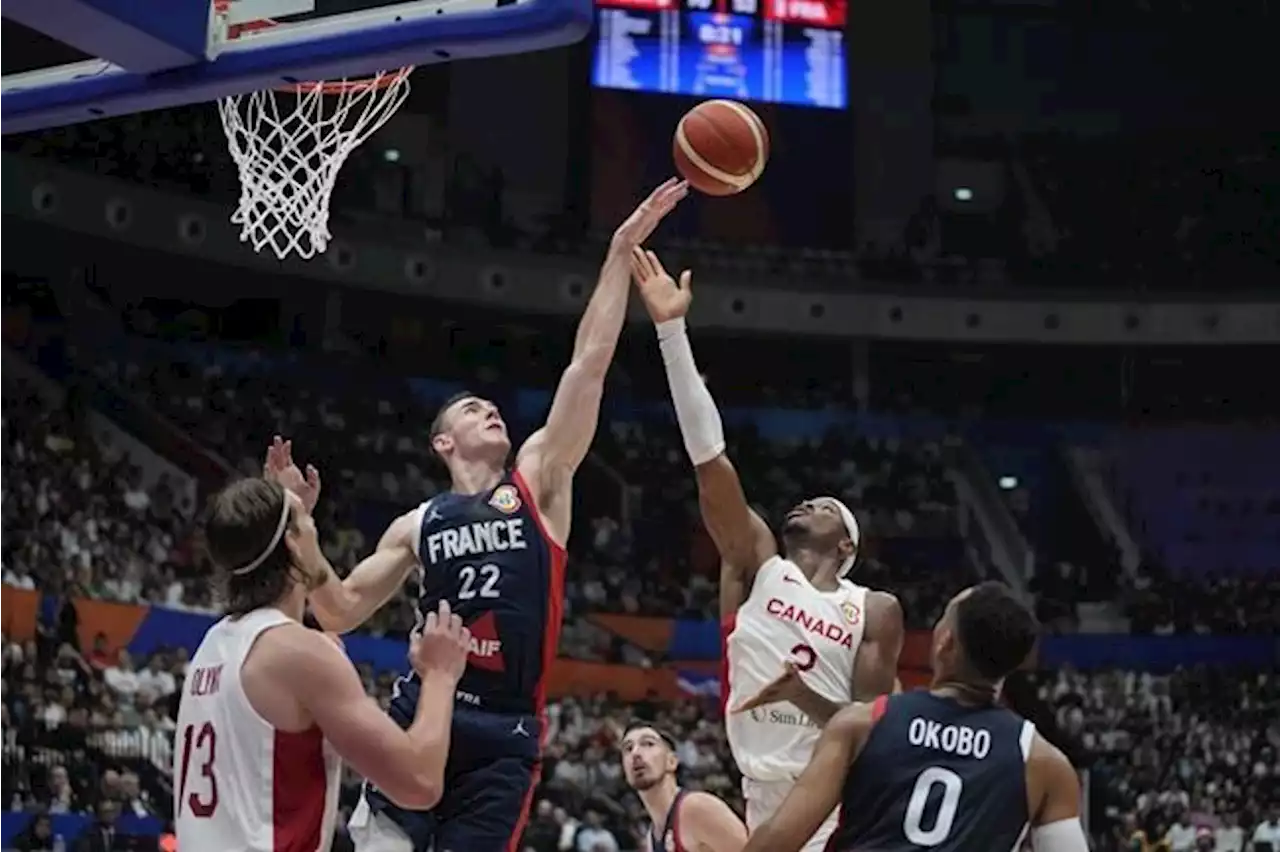 Gilgeous-Alexander has 27 points, Canada routs No. 5 France 95-65 at FIBA World Cup