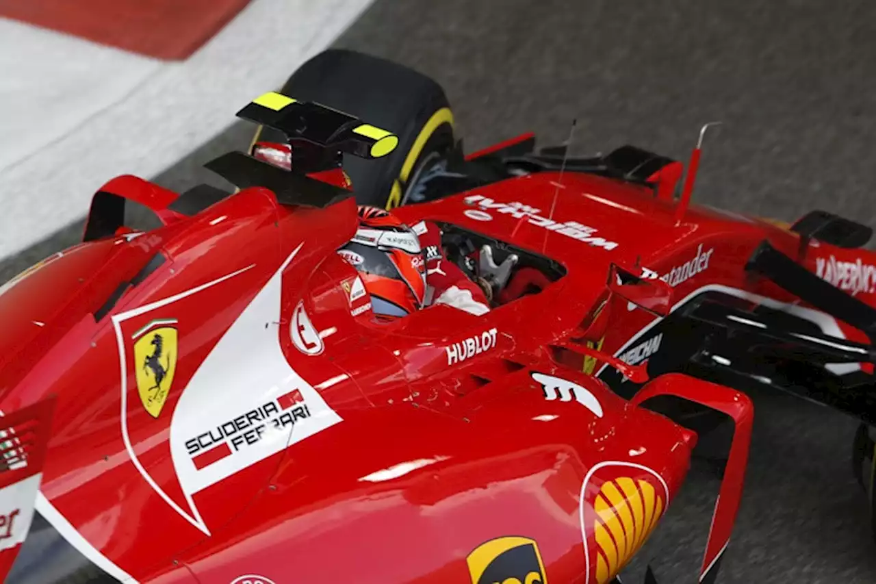 Kimi Räikkönen (Ferrari): Bild gegen Mercedes täuscht