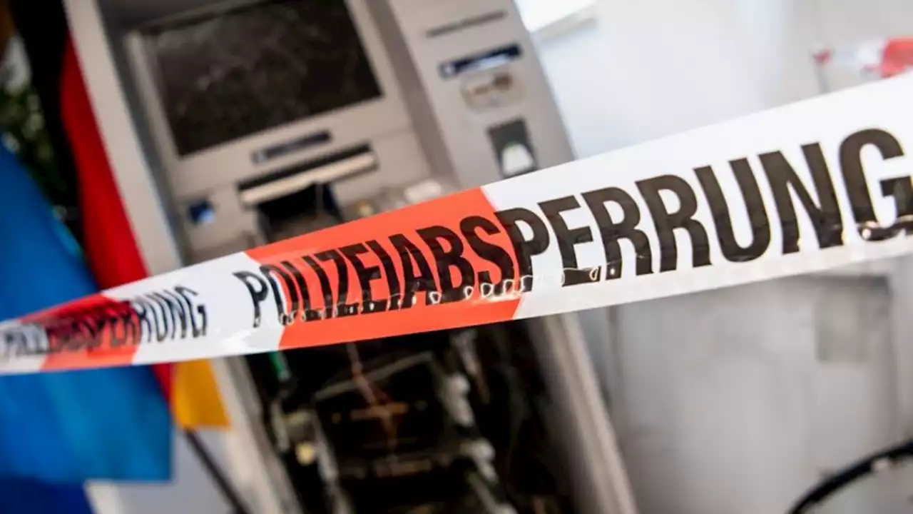 Rückgang bei Sprengungen von Geldautomaten