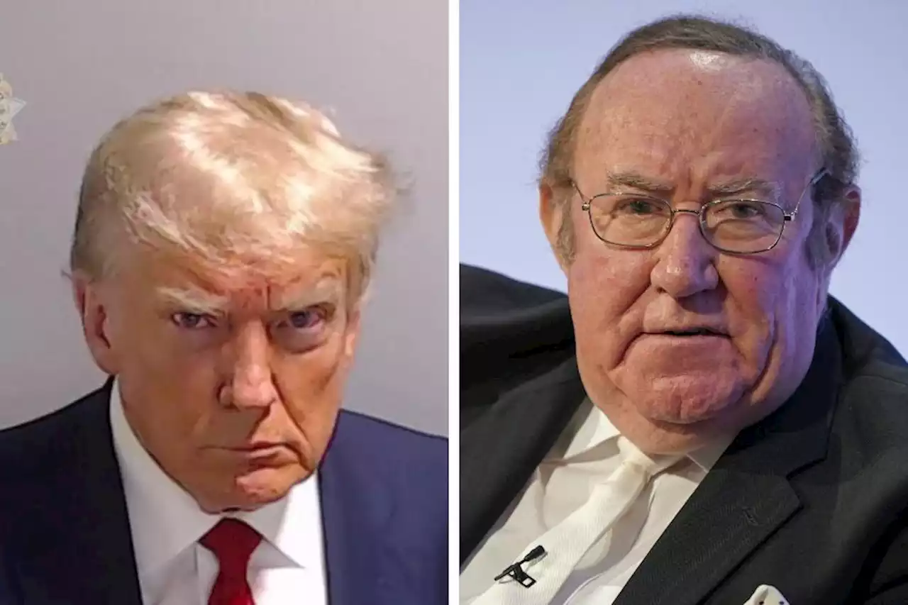 Andrew Neil mocked for claiming Trump mugshot is like 'GQ photoshoot'