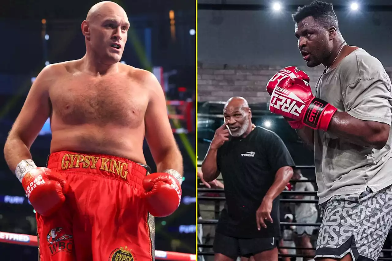 Tyson Fury makes prediction after ominous message from Francis Ngannou and Mike Tyson