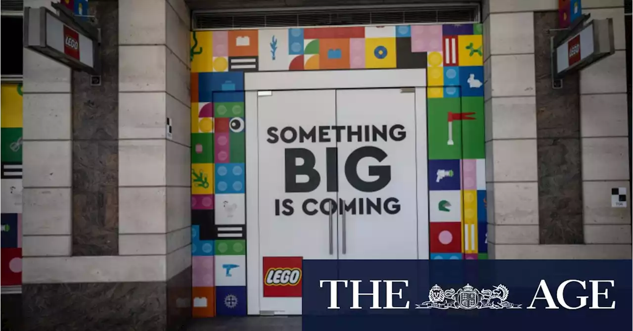 Brick by brick, Lego opens world’s largest flagship store in Sydney