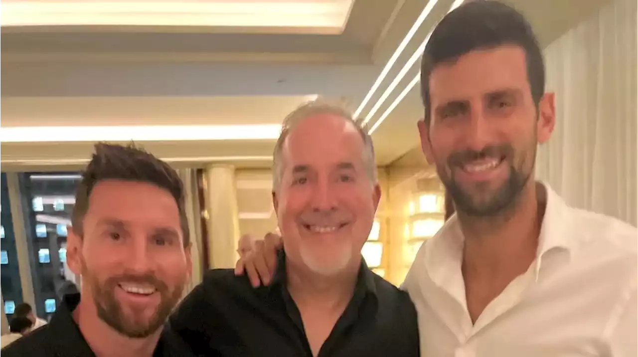 El dueño de Inter Miami reunió a Lionel Messi con Novak Djokovic y descontroló la noche de Nueva York