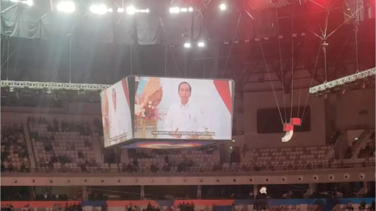 Bata Hadir, Ini Ucapan Jokowi Saat Pembukaan Piala Dunia Basket 2023