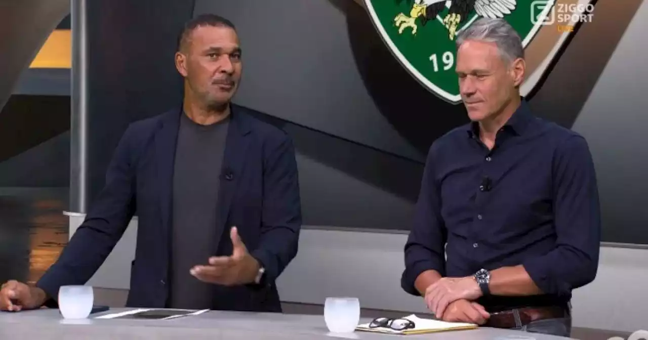 Gullit en Van Basten: 'Hij voegt jus toe, anders is Ajax een droge gehaktbal'