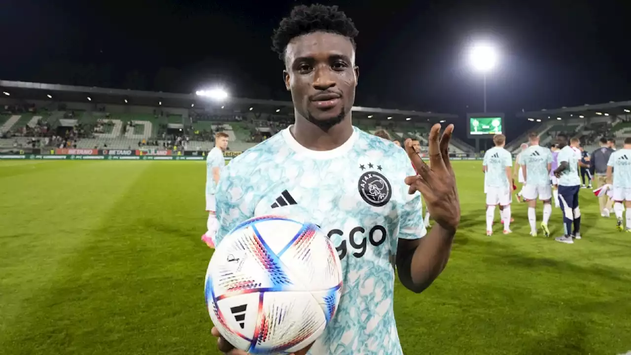 Mohammed Kudus denkt Ajax te gaan verlaten: ‘Voor een goede club’