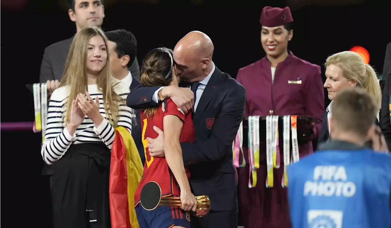 FIFA opens case against Spanish soccer president for his conduct at Women’s World Cup final