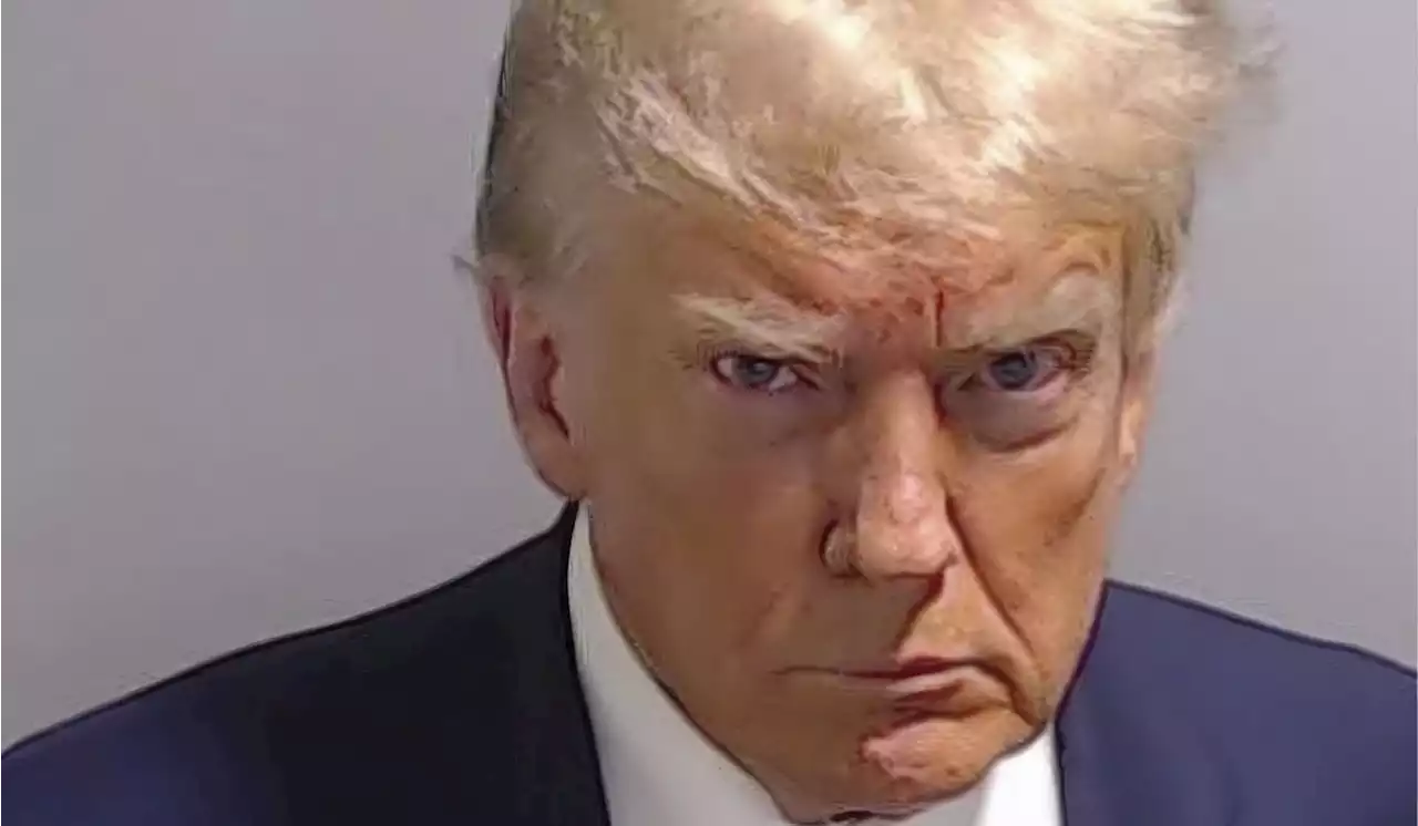 One image, one face, one American moment: The Donald Trump mug shot