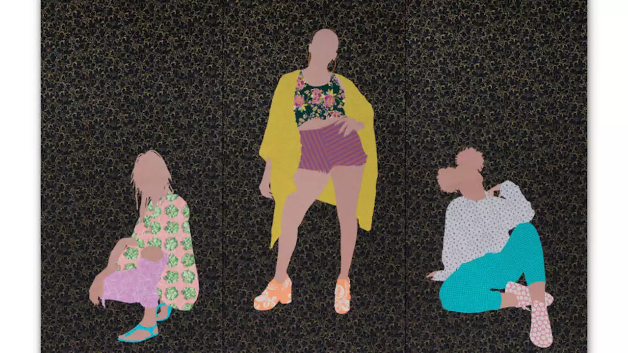 At the Peabody Essex Museum, artist Gio Swaby explores Black womanhood through fabric