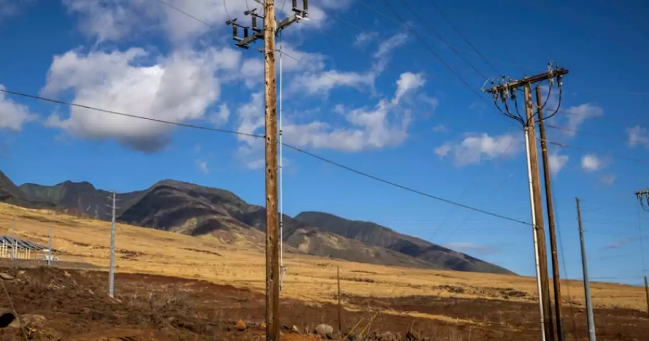 Exposed wires, leaning poles could have caused fatal Maui fires