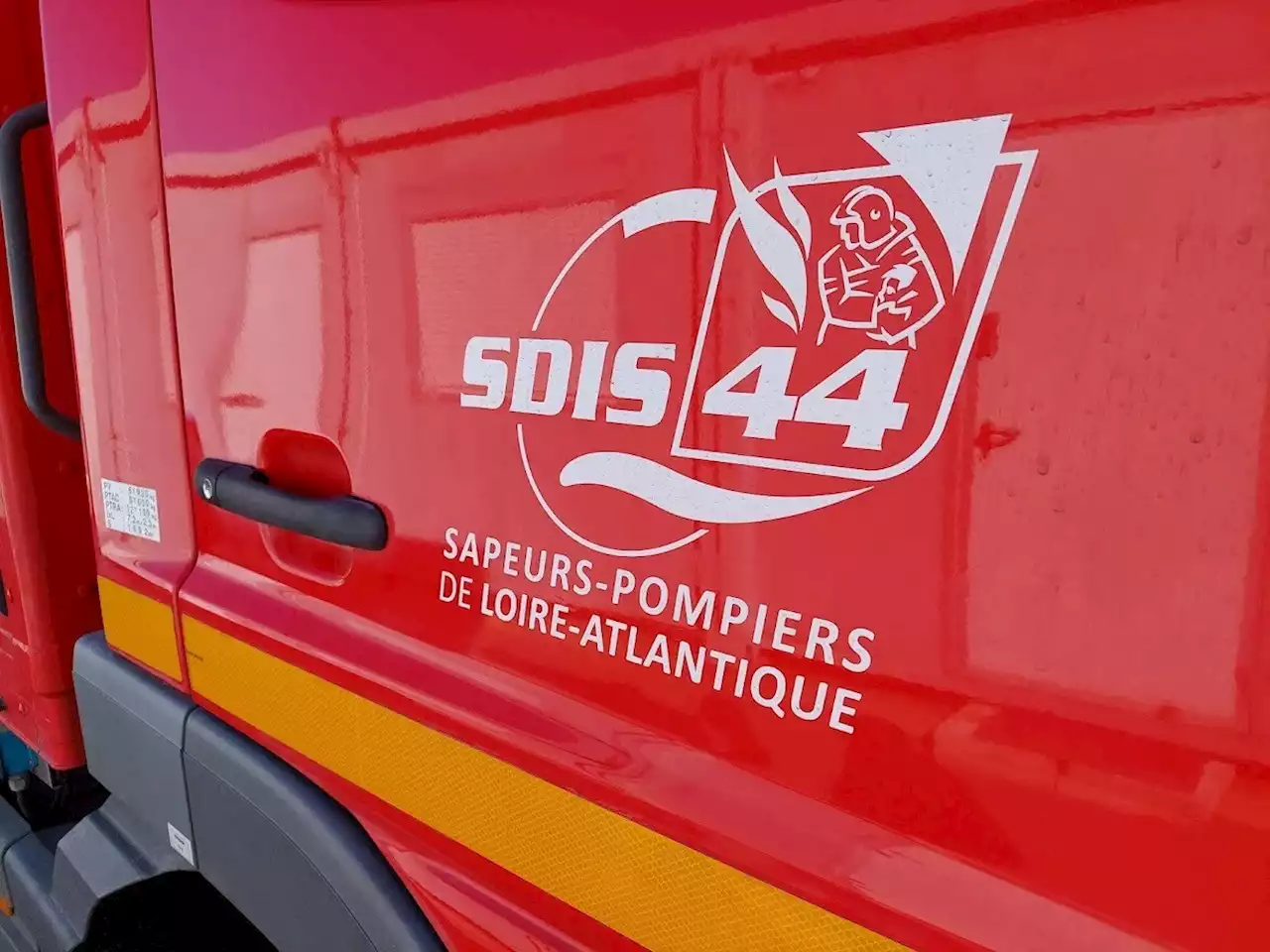 Un incendie près des Chantiers de l'Atlantique de Saint-Nazaire