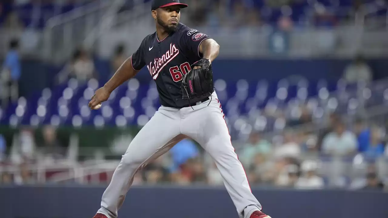 Adon leads Nationals over Marlins 7-4 for Washington's 10th win in 13 games