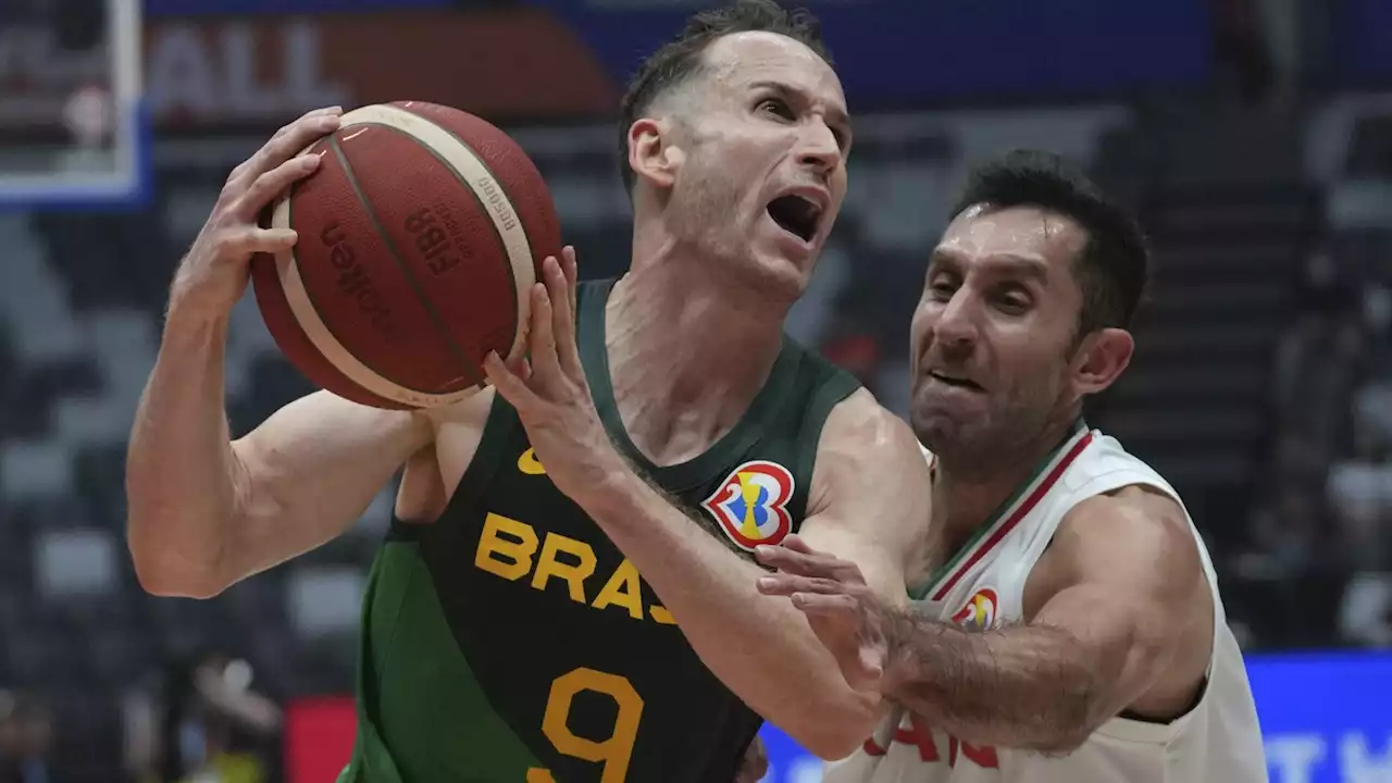 Brazil's Marcelo Huertas becomes the second oldest to play in basketball World Cup