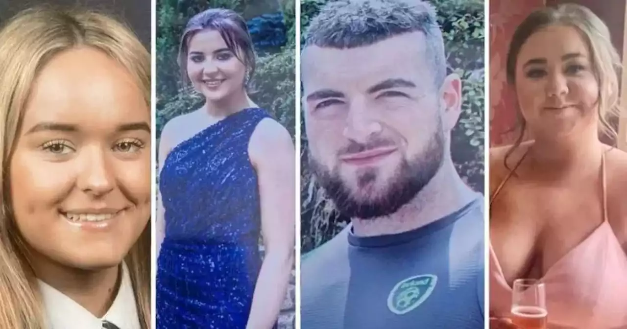 Tributes paid as four young people killed in crash named