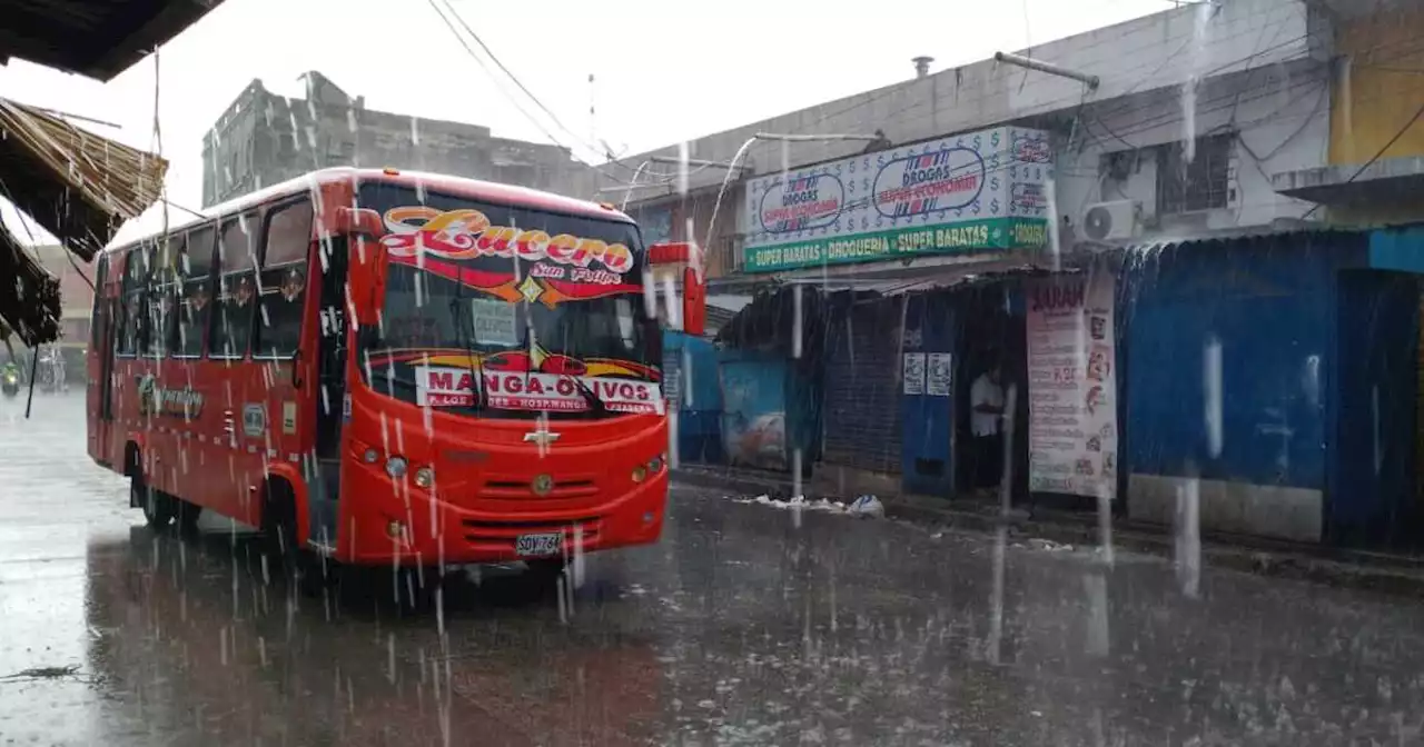 Pronostican lluvias moderadas para este fin de semana en algunos sectores de la región Caribe