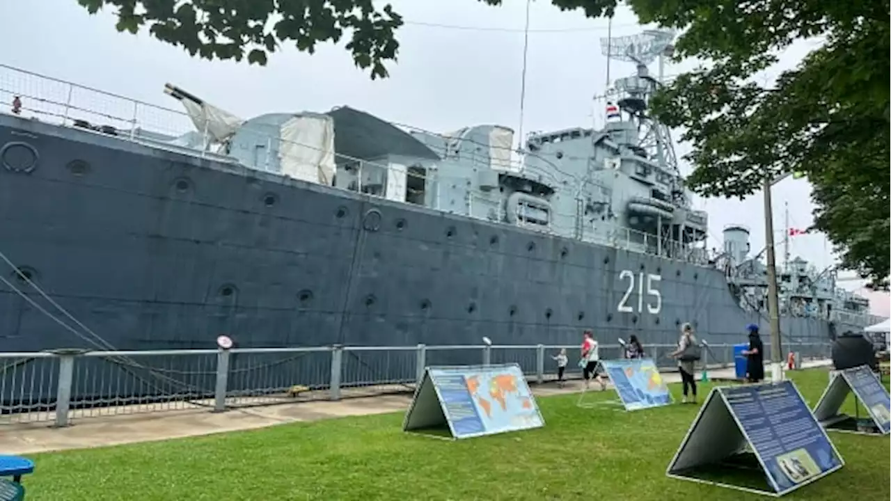 HMCS Haida, Canada's 'fightingest' warship now docked in Hamilton, turns 80