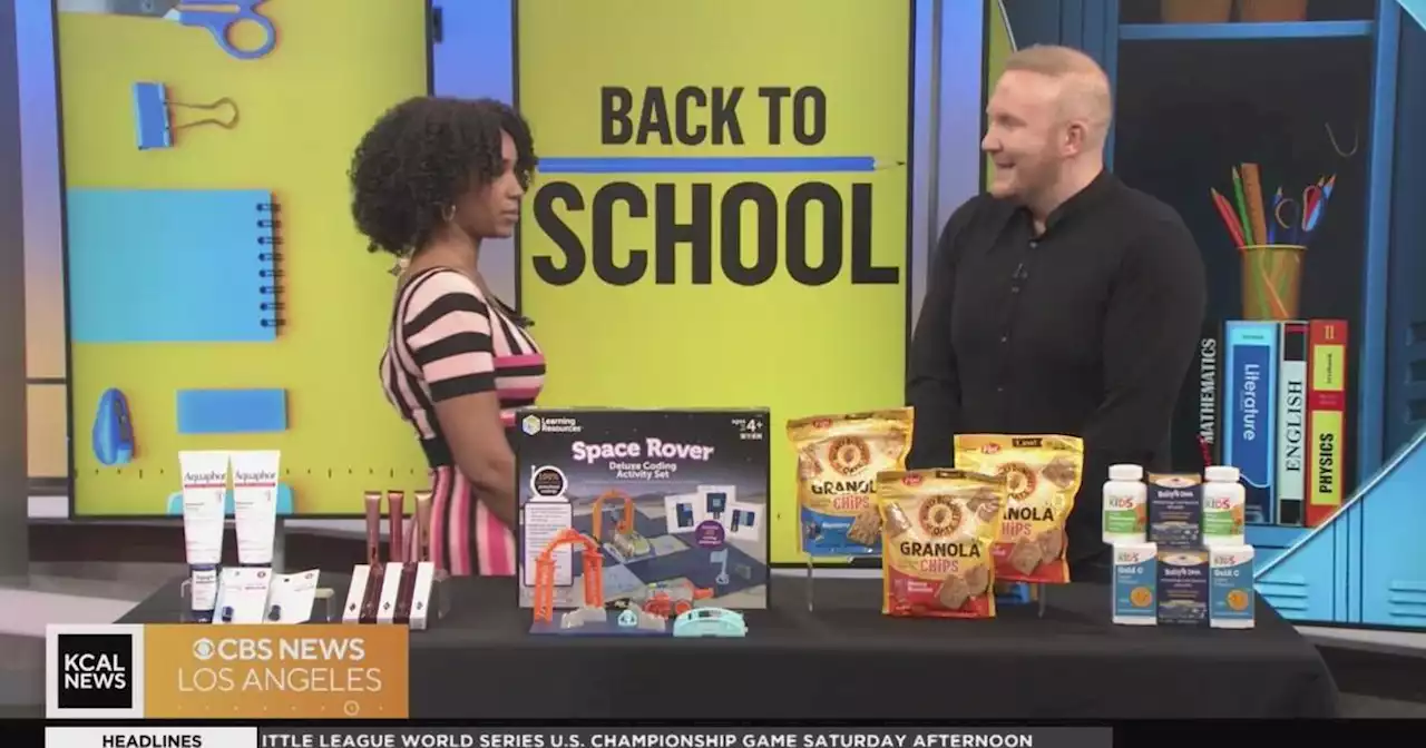 Back to school essentials with lifestyle expert Josh McBride