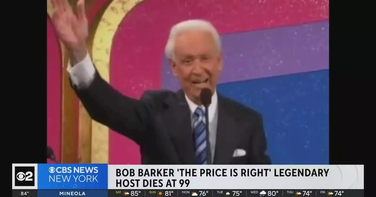 Bob Barker, longtime 'The Price Is Right' host, dies at 99
