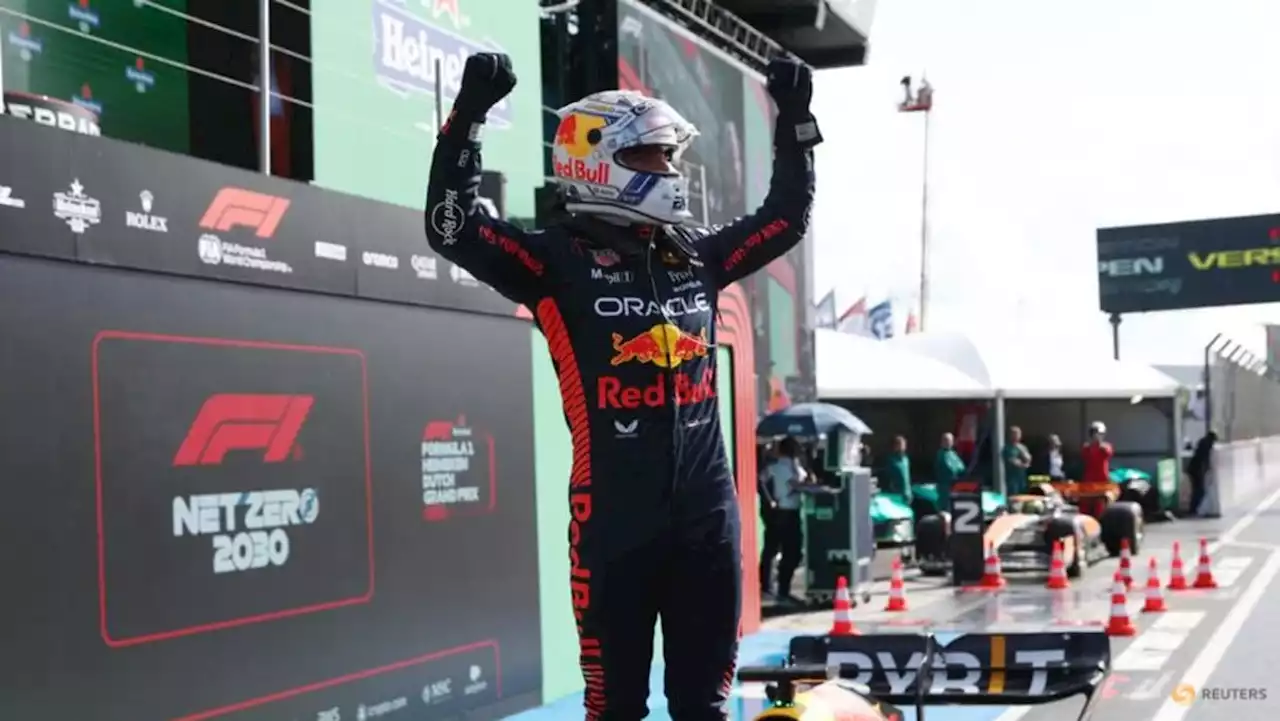 Verstappen takes Dutch GP pole for third year in a row