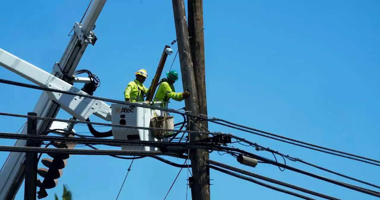 Bare electrical wire and leaning poles were possible cause of Maui wildfires