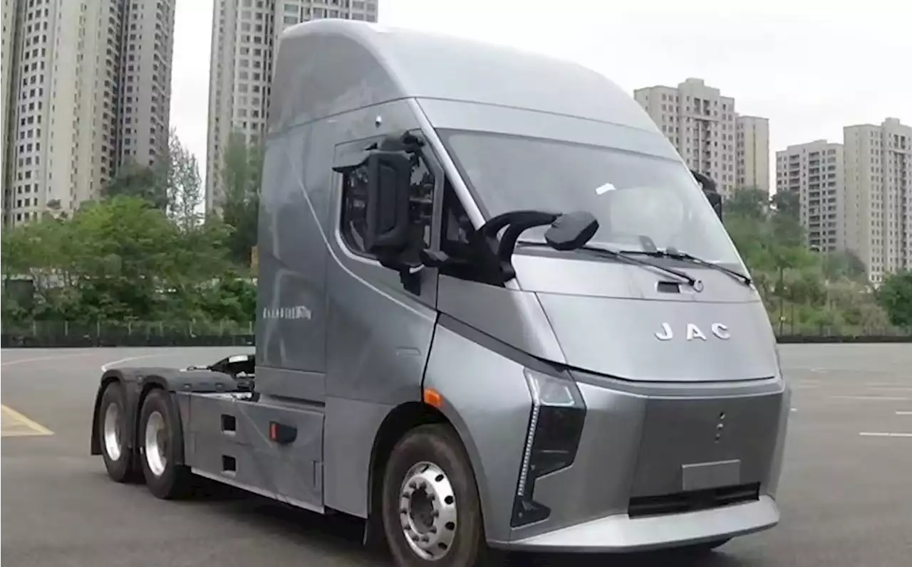 Tesla Semi–Like Electric Truck From JAC Spotted In China