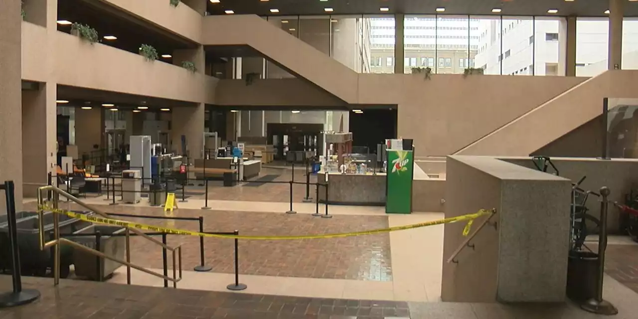 Storms damage Cuyahoga County Justice Center; building remains open