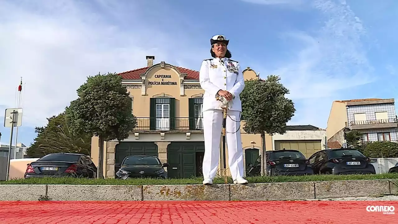 Primeira mulher a tomar posse como capitão de porto