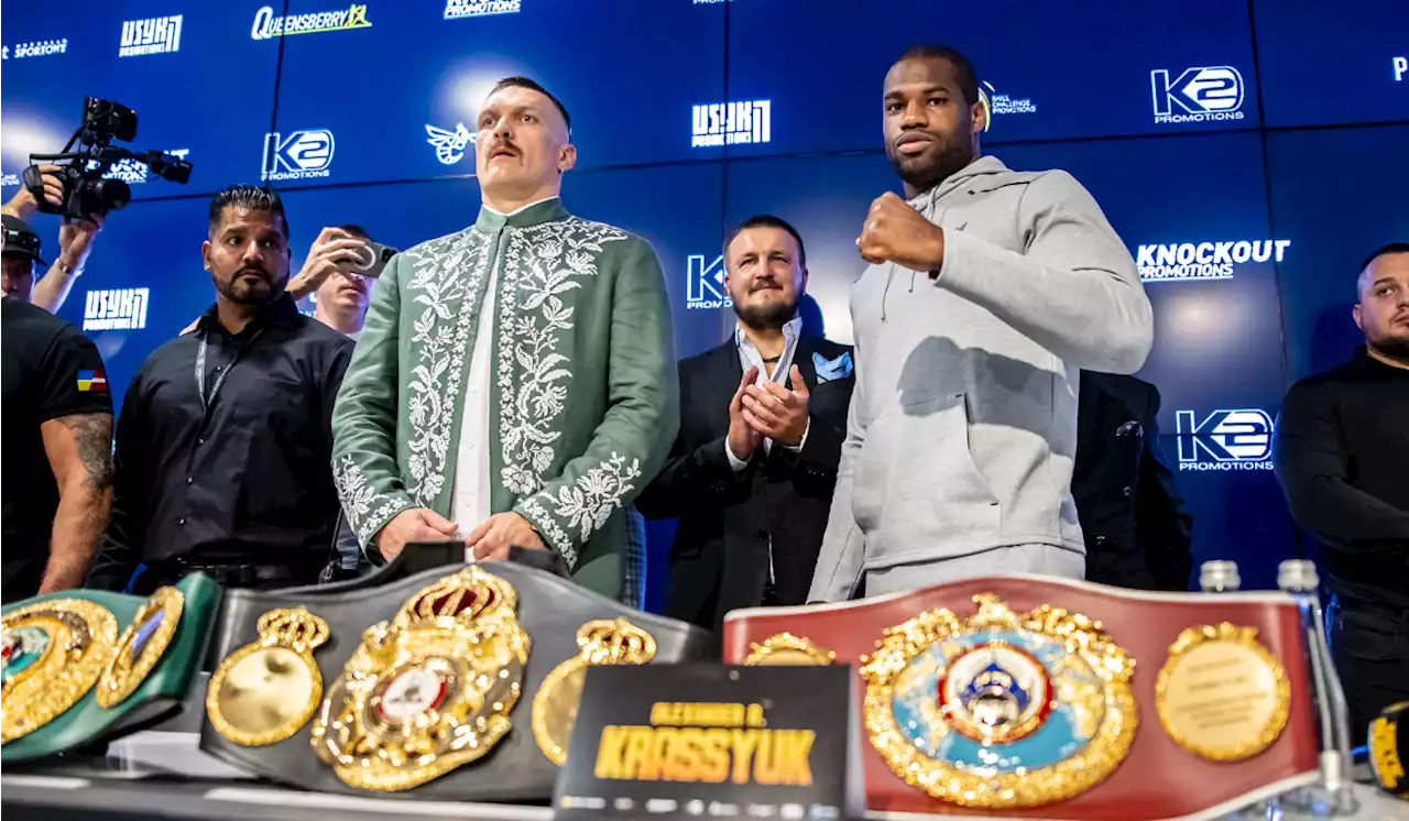 Boxe : Oleksandr Usyk-Daniel Dubois, à quelle heure et sur quelle chaîne ?