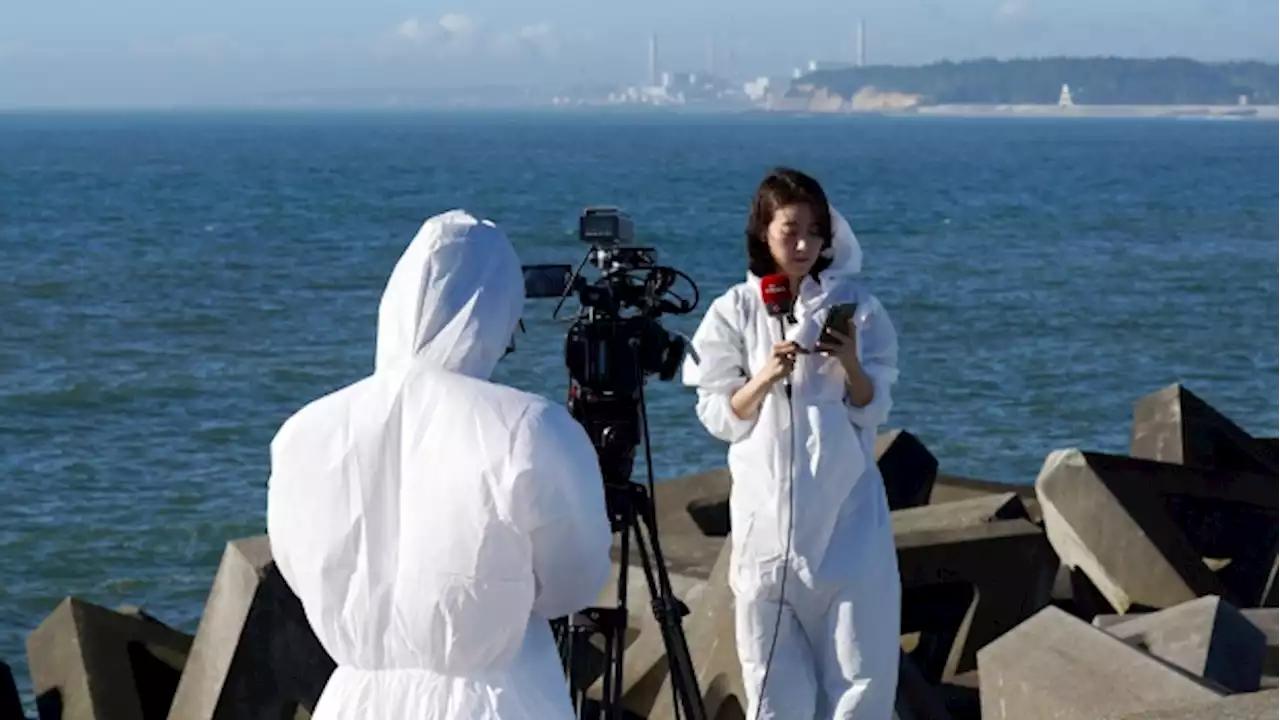 Fukushima residents are cautious after the wrecked nuclear plant began releasing treated wastewater