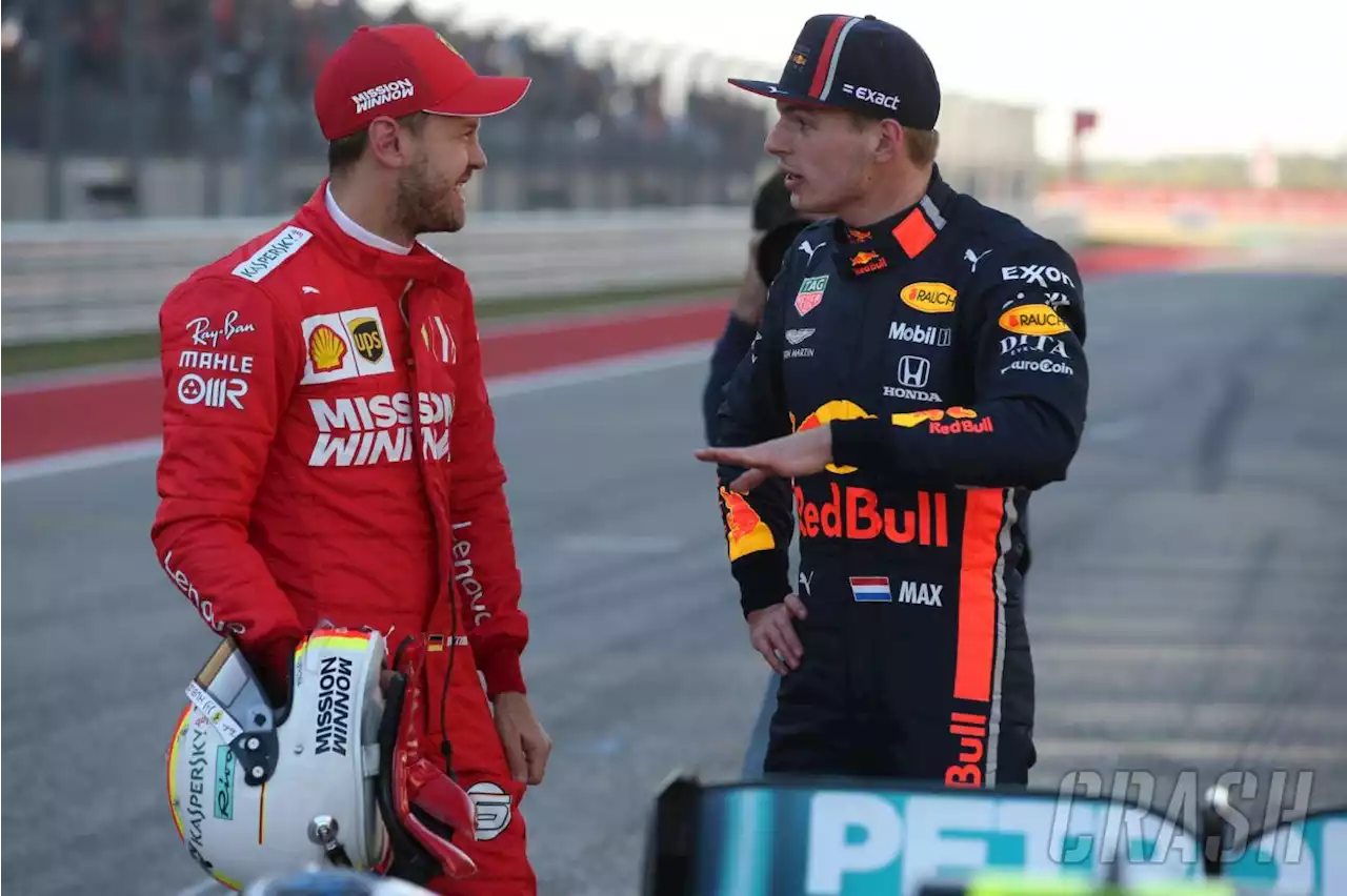 Verstappen reveals text from Vettel predicting he’d break F1 record