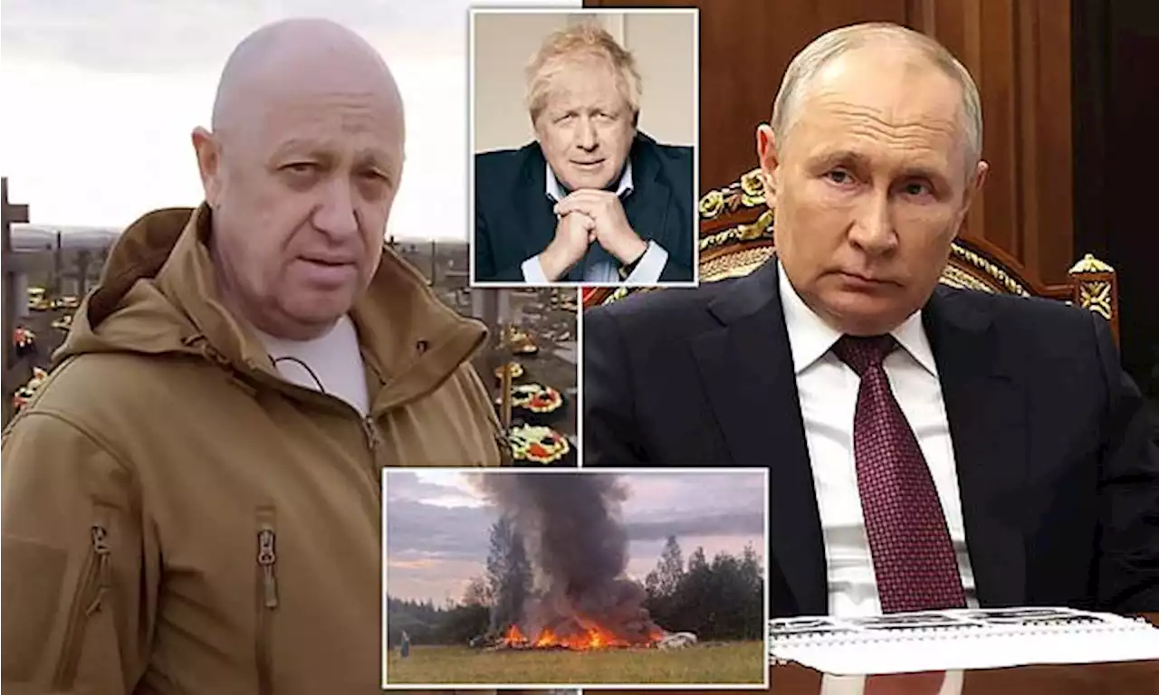 BORIS JOHNSON: Prigozhin's assassination is sign of Putin's position