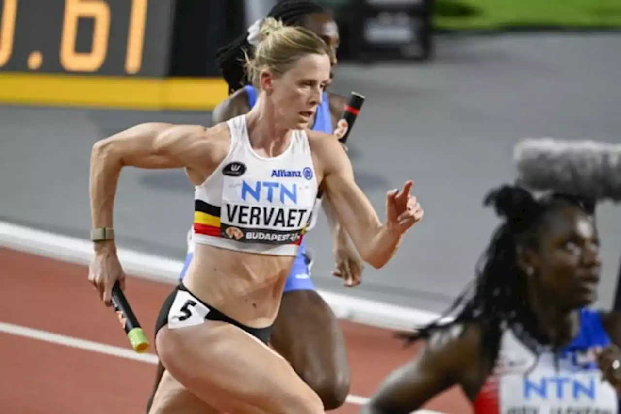 Belgische vrouwen halen finale van 4x400 meter, mannen niet