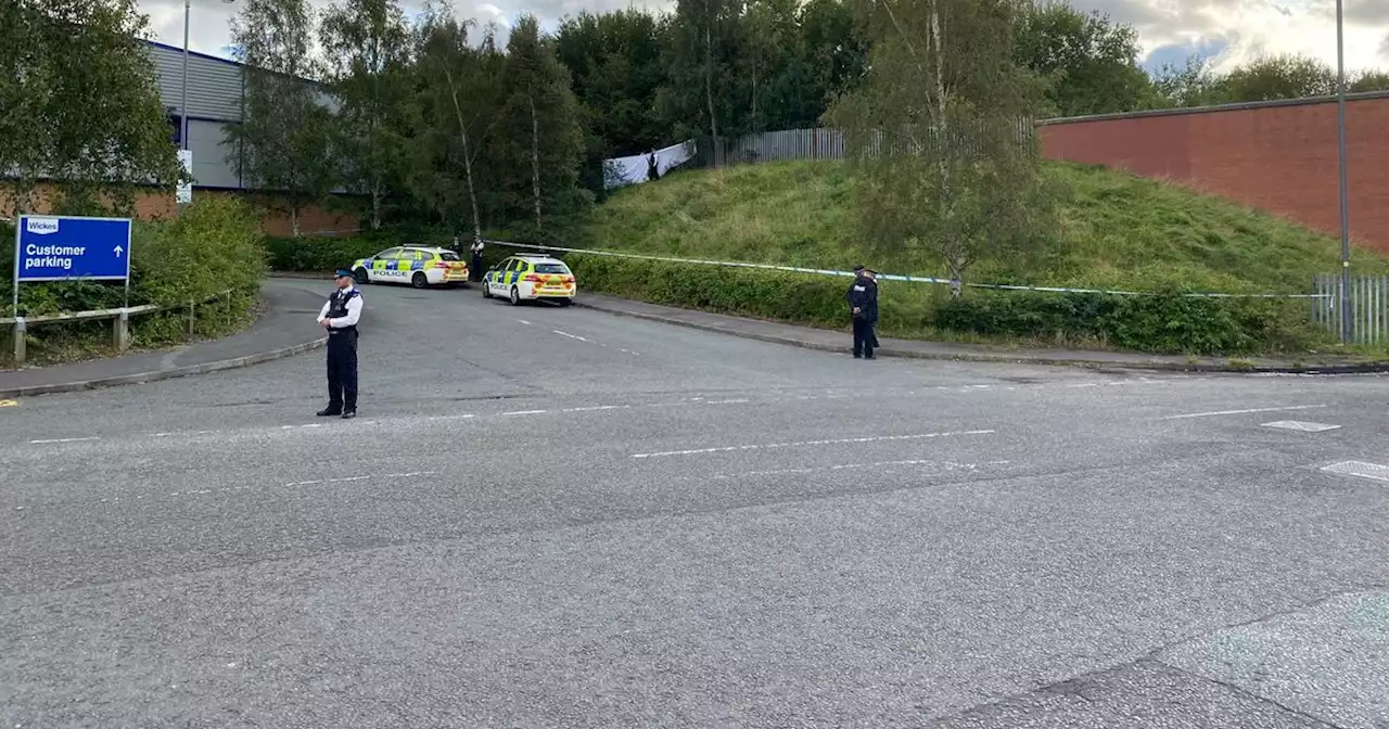 Updates as police cordon set up by retail park