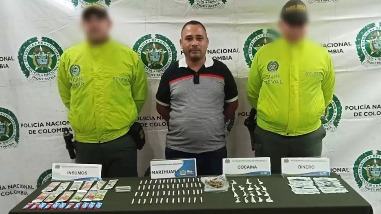 Con ayuda de drones capturan a hombre por tráfico de estupefacientes