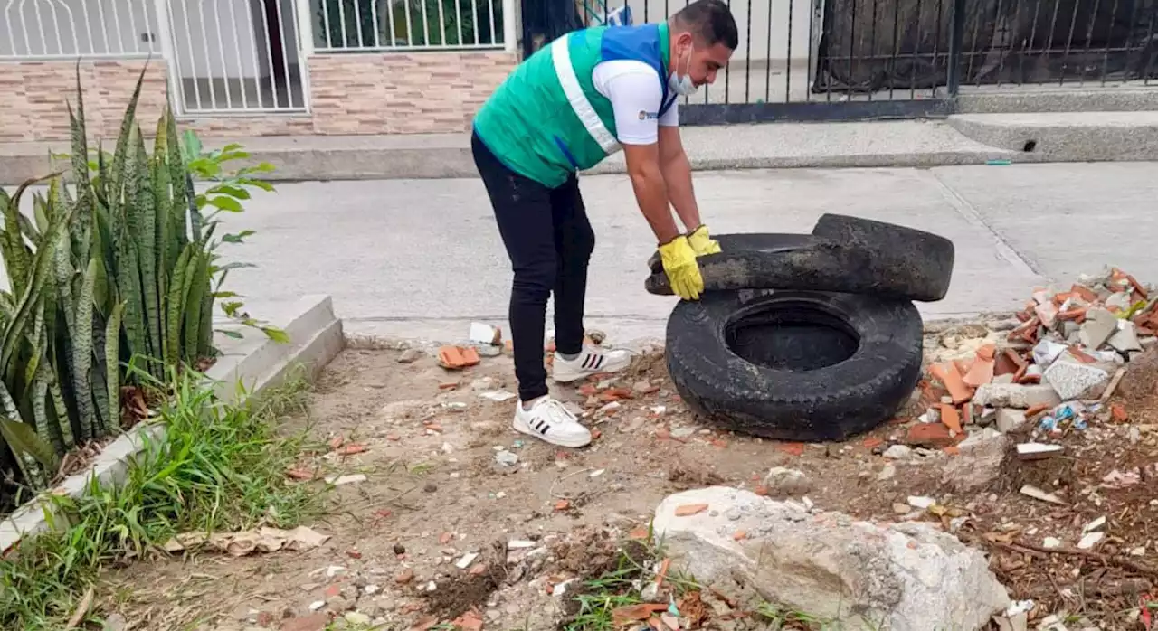 Edumas efectúa campaña de prevención contra el dengue en Soledad