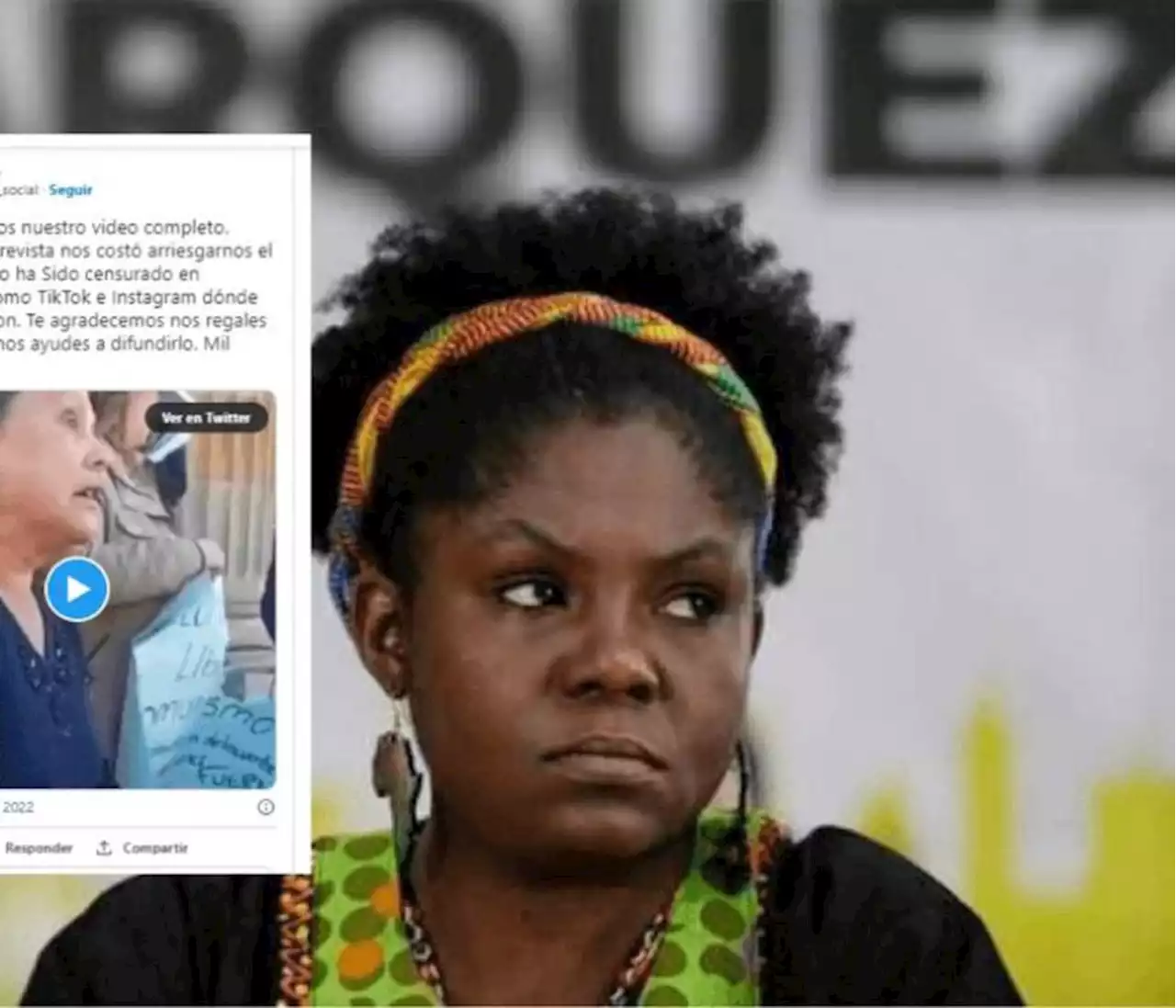 Condenan a Luz Fabiola Rubiano por insultos racistas a Francia Márquez