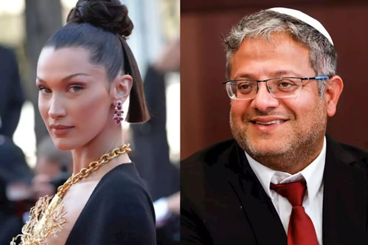 Supermodel Bella Hadid Criticized Israel’s Far-Right Security Minister. Now He’s Lashing Out At Her