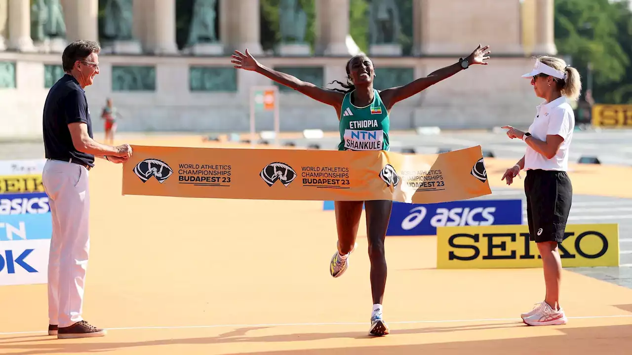 Leichtathletik-WM 2023: Äthiopischer Doppelsieg im Marathon im Marathon - Deutsche Kejeta verpasst Top-Ten knapp