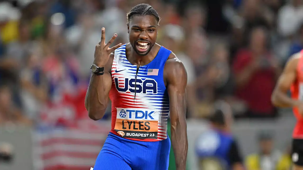 Leichtathletik-WM 2023: Noah Lyles macht mit Staffel-Gold das WM-Triple perfekt - US-Star tritt in Bolts Fußstapfen