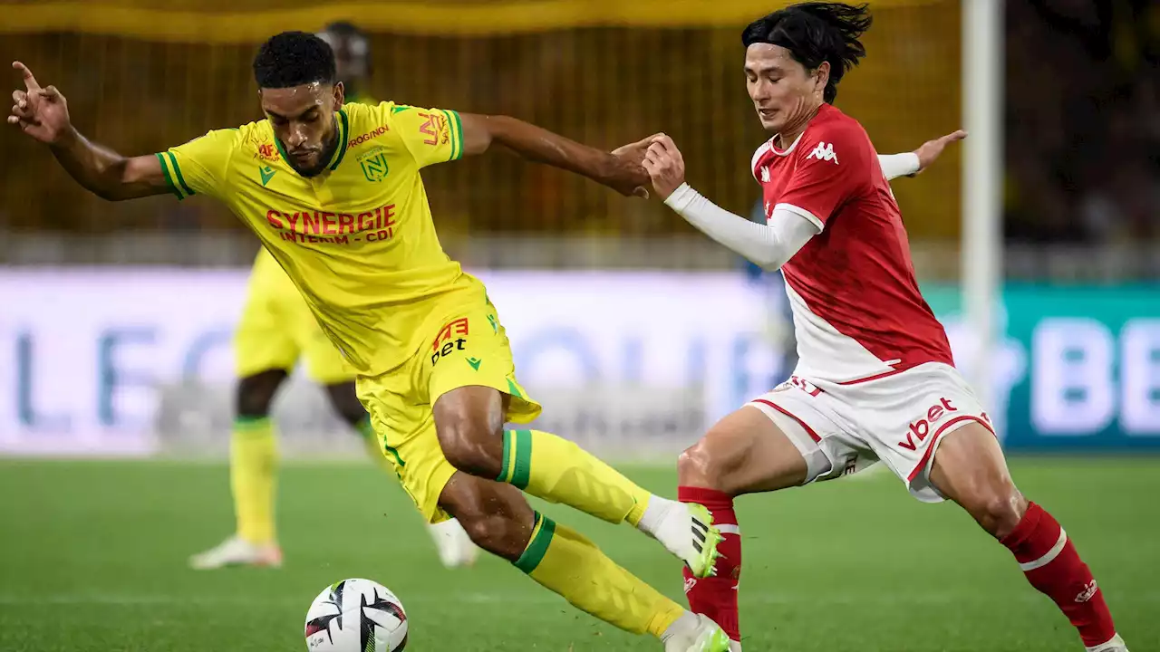 Ligue 1, 3e journée : Monaco rattrape Nantes au terme d'un match spectaculaire (3-3)