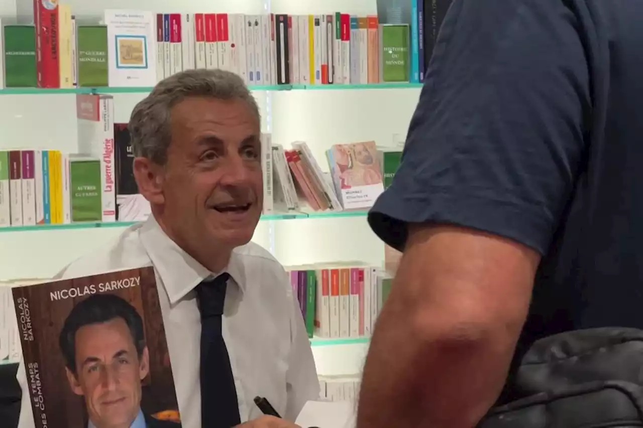 VIDEO : en visite en Corse, Nicolas Sarkozy répond aux questions des journalistes