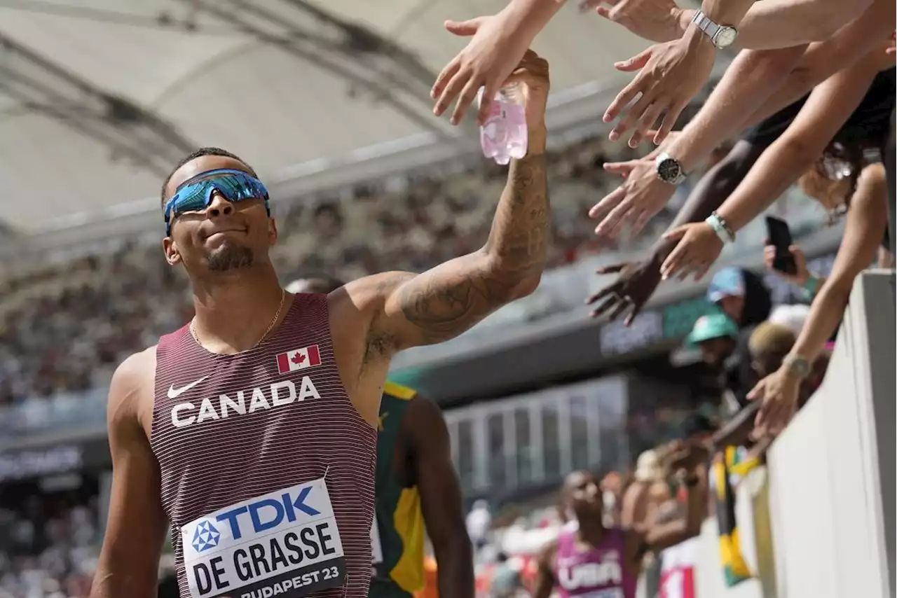 De Grasse sixth in men’s 200m at worlds; LePage, Warner poised for decathlon medals