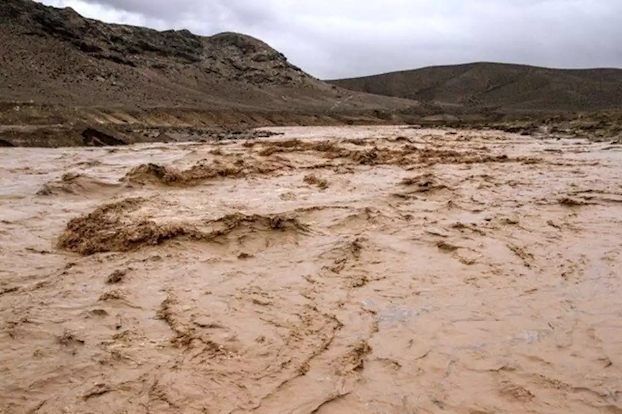 جاری شدن سیلاب در برخی مناطق خراسان شمالی